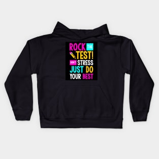 Rock The Test Kids Hoodie